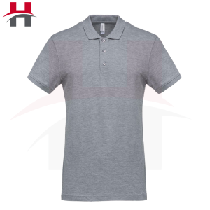 Polo de Travail - Homme - Gris