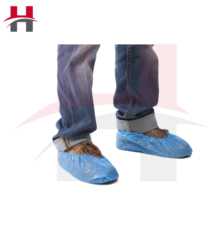 Couvre Chaussures jetables bleues en CPE REF: CCHJ-40033