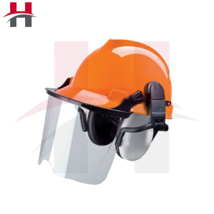 Casque de chantier avec visière  REF : EPI CCP-104