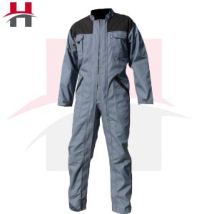 Combinaison de Travail Homme - Gris et Noir