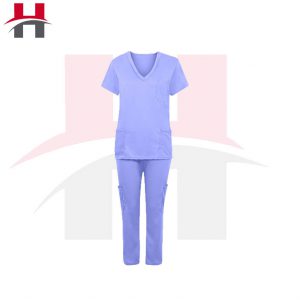 Blouse et Pantalon Médical - Femme - Bleu Ciel