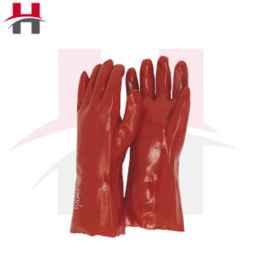 Gant en pvc anti acide -Rouge  REF :  EPI GAA-500